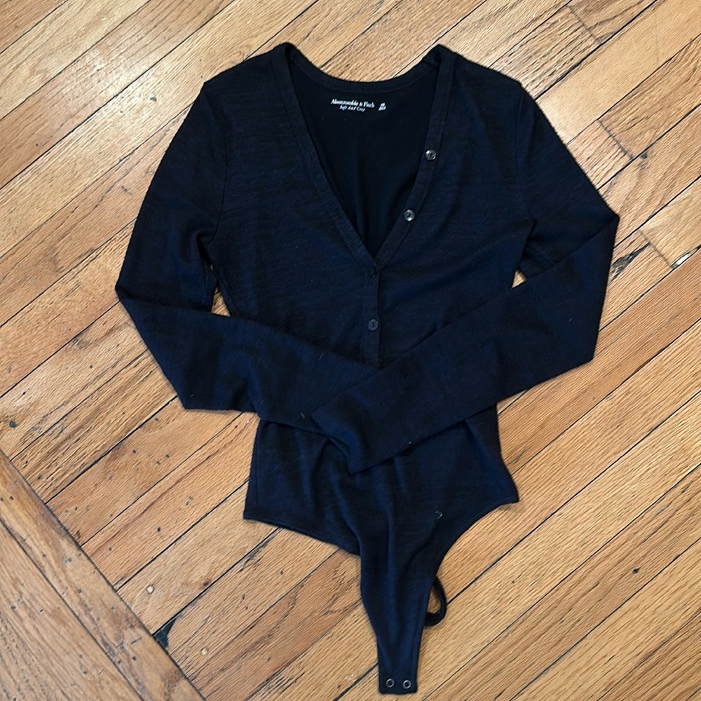 Abercrombie & Fitch Henley Bodysuit